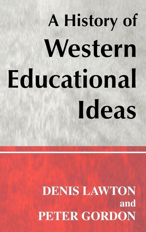 Produktbild: A History of Western Educational Ideas