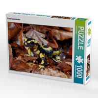 Produktbild: CALVENDO Puzzle Feuersalamander | 1000 Teile Lege-Gr&ouml;&szlig;e 64x48cm Foto-Puzzle f&uuml;r gl&uuml;ckliche Stunden