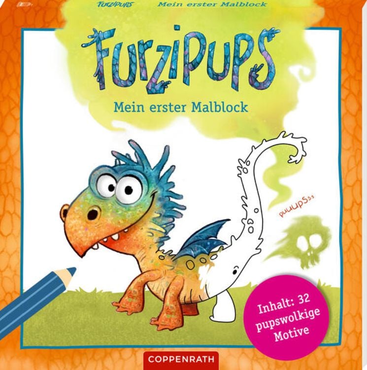 Produktbild: Furzipups: Mein erster Malblock
