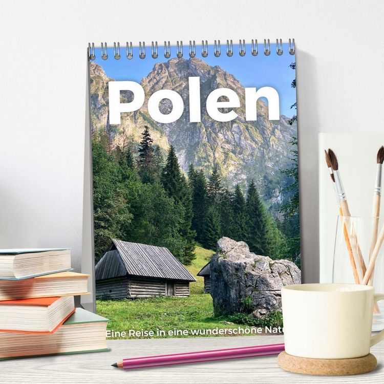 Produktbild: Polen - Eine Reise in eine wundersch&ouml;ne Natur. (Tischkalender 2026 DIN A5 hoch), CALVENDO Monatskalender