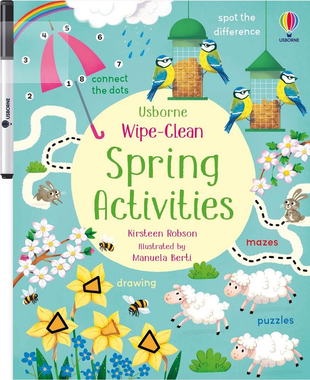 Produktbild: Wipe-Clean Spring Activities
