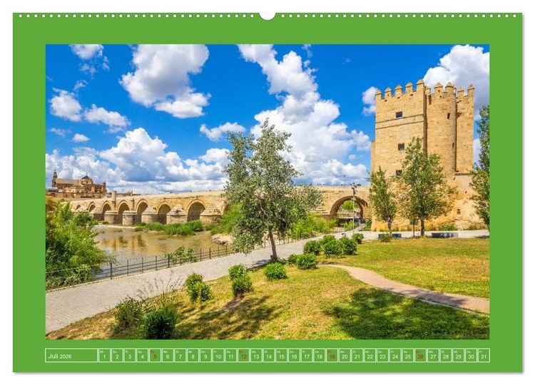 Produktbild: Ein Herz f&uuml;r C&oacute;rdoba (hochwertiger Premium Wandkalender 2026 DIN A2 quer), Kunstdruck in Hochglanz
