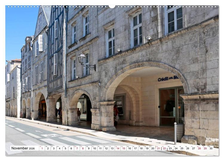 Produktbild: Ein Sommer in La Rochelle vom Frankfurter Taxifahrer Petrus Bodenstaff (Wandkalender 2026 DIN A2 quer), CALVENDO Monatskalender