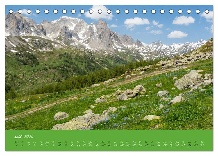 Produktbild: Le long de la Clar&eacute;e, une rencontre avec la nature (Calendrier de bureau 2026 DIN A5 vertical), CALVENDO calendrier mensuel
