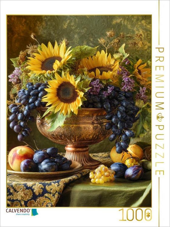 Produktbild: CALVENDO Puzzle Wo Wein flie&szlig;t, erz&auml;hlt das Herz Geschichten | 1000 Teile Lege-Gr&ouml;&szlig;e 64x48cm Foto-Puzzle f&uuml;r gl&uuml;ckliche Stunden