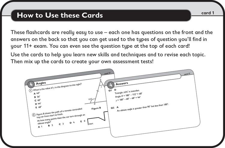 Produktbild: Letts 11: Letts 11+ Success - 11+ Maths Flashcards