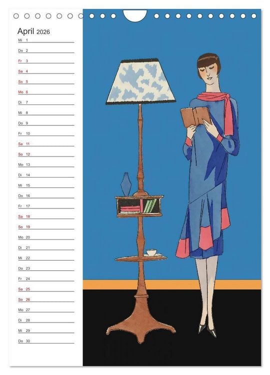 Produktbild: Historische Eleganz (Wandkalender 2026 DIN A4 hoch), CALVENDO Monatskalender