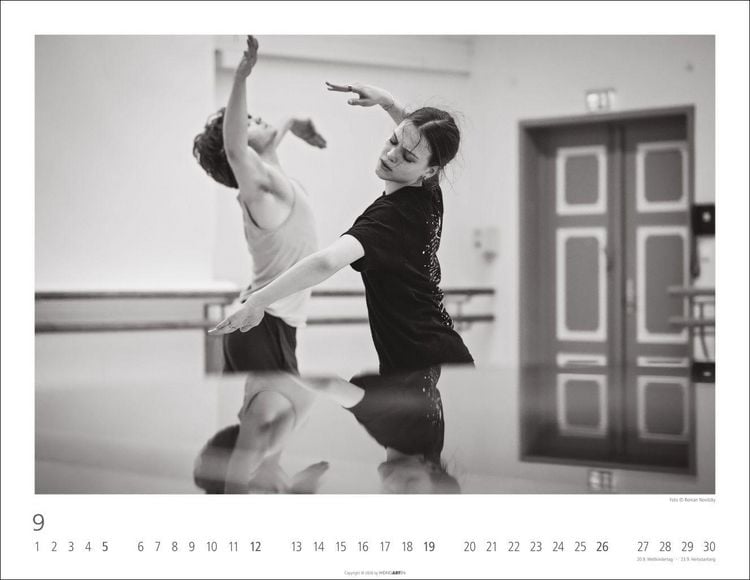 Produktbild: Ballettsaal - Stuttgarter Ballett Kalender 2027 - Stuttgarter Ballett
