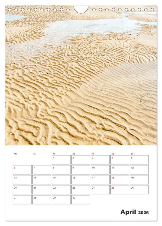 Produktbild: Insel F&ouml;hr - Urlaubsplaner (Wandkalender 2026 DIN A4 hoch), CALVENDO Monatskalender