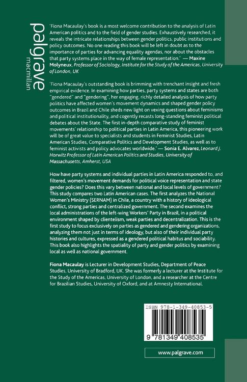 Produktbild: Gender Politics in Brazil and Chile
