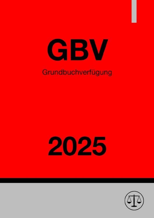 Produktbild: Grundbuchverf&uuml;gung - GBV 2025