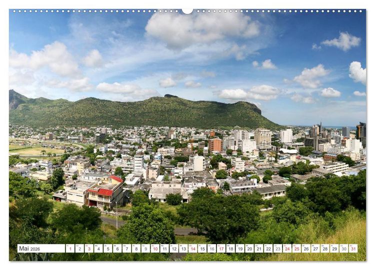 Produktbild: Mauritius (Wandkalender 2026 DIN A2 quer), CALVENDO Monatskalender