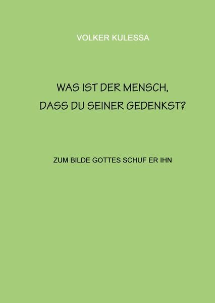 Produktbild: Was ist der Mensch, dass du seiner gedenkst?