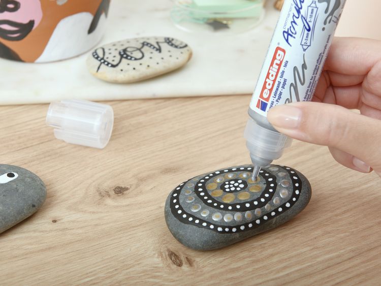 Produktbild: edding Acryl Double Liner 5400 sonnengelb 2-3mm/5-10mm