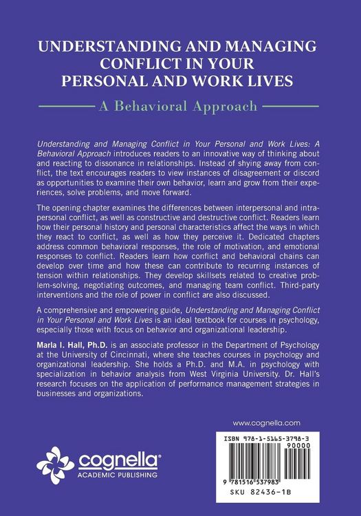 Produktbild: Understanding and Managing Conflict in Your Personal and Work Lives