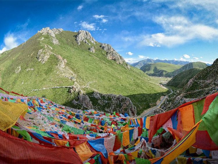Produktbild: CALVENDO Puzzle Ein Motiv aus dem Kalender Kham - Tibets abgelegenes Hochland | 1000 Teile Lege-Gr&ouml;&szlig;e 64x48cm Foto-Puzzle f&uuml;r gl&uuml;ckliche Stunden