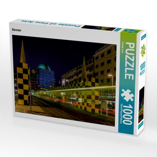 Produktbild: CALVENDO Puzzle Steintor 1000 Teile Puzzle quer | 1000 Teile Lege-Gr&ouml;&szlig;e 64 &times; 48 cm Foto-Puzzle f&uuml;r gl&uuml;ckliche Stunden