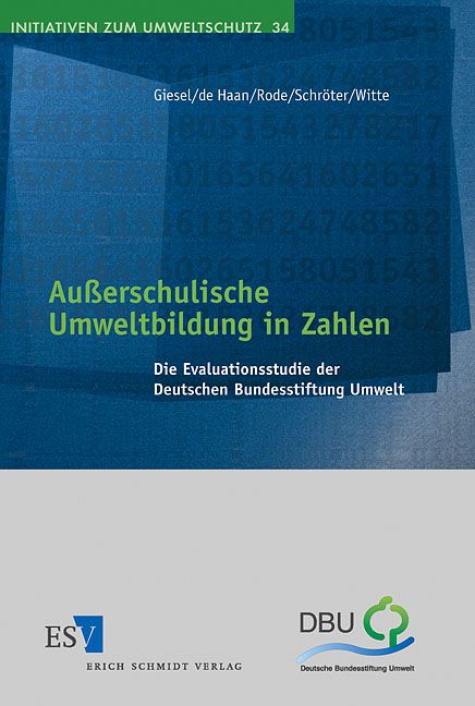 Produktbild: Au&szlig;erschulische Umweltbildung in Zahlen