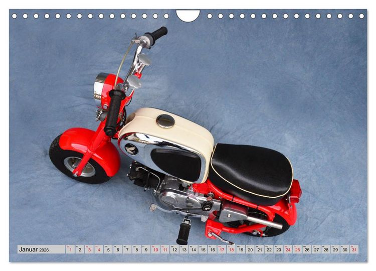 Produktbild: Honda Monkey CZ Mark 1 (Wandkalender 2026 DIN A4 quer), CALVENDO Monatskalender
