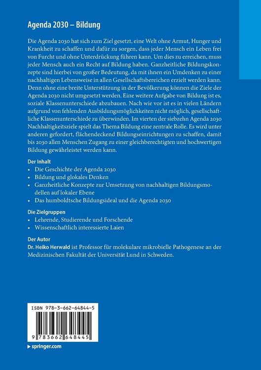 Produktbild: Agenda 2030 &ndash; Bildung
