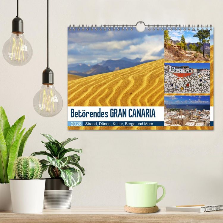 Produktbild: Bet&ouml;rendes Gran Canaria (Wandkalender 2026 DIN A4 quer), CALVENDO Monatskalender