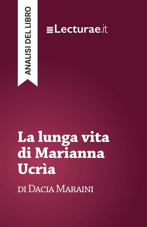 Produktbild: La lunga vita di Marianna Ucr&igrave;a - Dacia Maraini (analisi del libro)