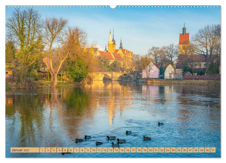 Produktbild: Merseburg - Meine Domstadt an der Saale (hochwertiger Premium Wandkalender 2027 DIN A2 quer), Kunstdruck in Hochglanz