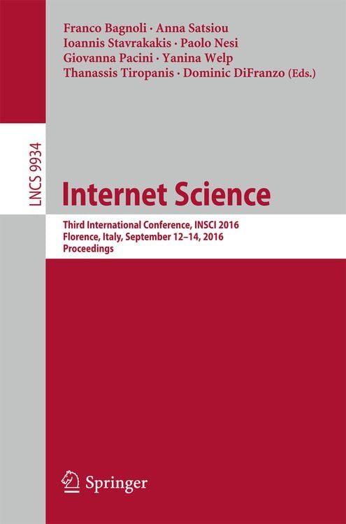 Bild vom Artikel Internet Science vom Autor Franco Bagnoli