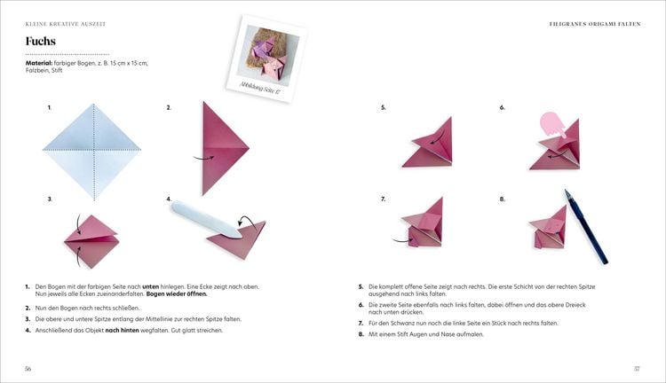 Produktbild: Kleine kreative Auszeit: filigranes Origami