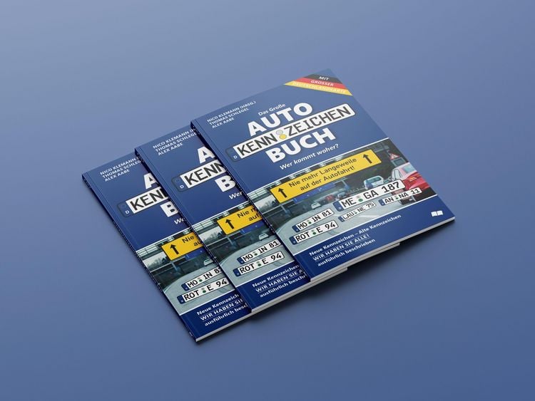 Produktbild: Das neue gro&szlig;e Autokennzeichen Buch