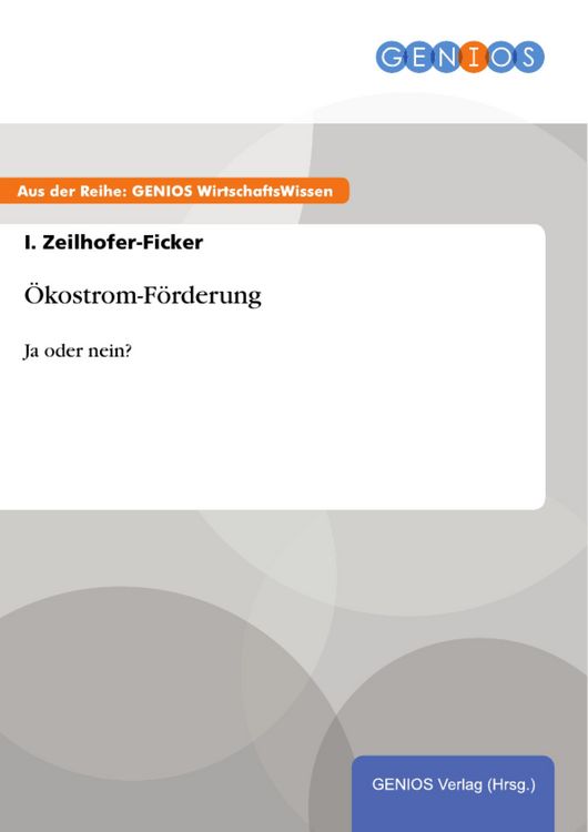 Produktbild: &Ouml;kostrom-F&ouml;rderung