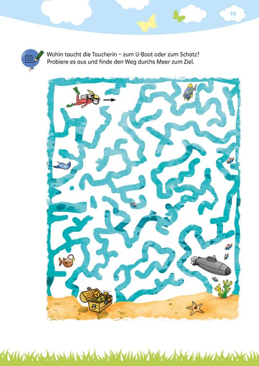 Produktbild: Klett Mein gro&szlig;es buntes Vorschul-R&auml;tselbuch