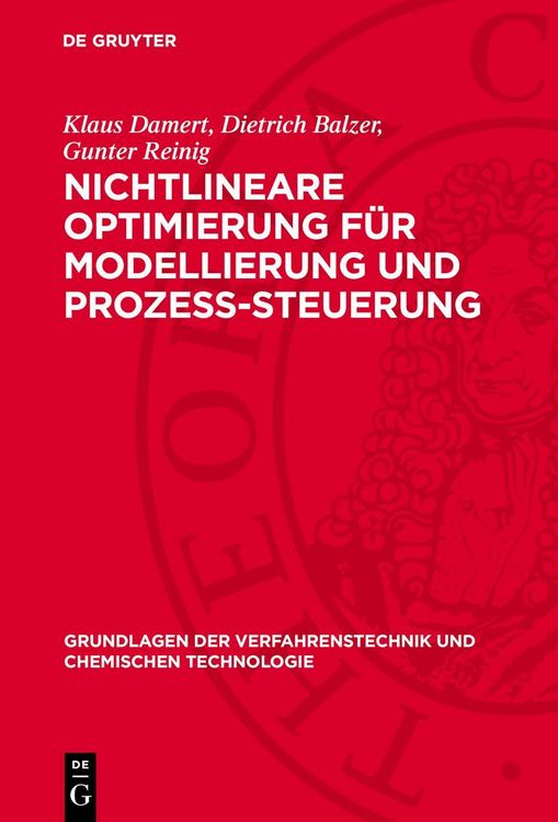 Produktbild: Nichtlineare Optimierung f&uuml;r Modellierung und Prozess-Steuerung