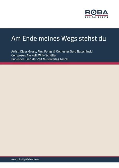 Produktbild: Am Ende meines Wegs stehst du
