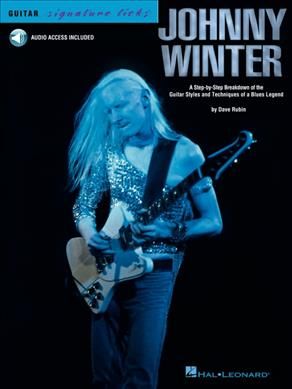 Produktbild: Johnny Winter - Guitar Signature Licks Book/Online Audio