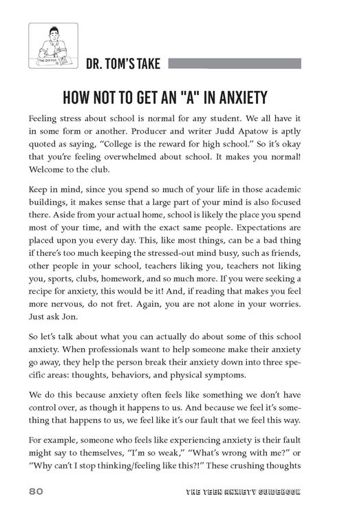 Produktbild: The Teen Anxiety Guidebook