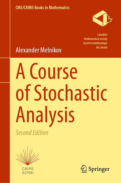 Produktbild: A Course of Stochastic Analysis