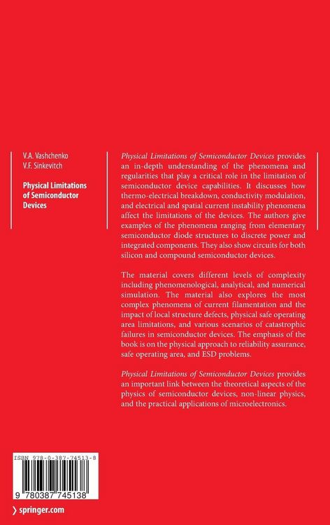 Produktbild: Physical Limitations of Semiconductor Devices
