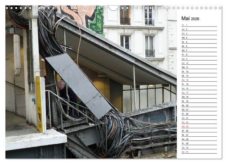Produktbild: Unter Strom - Elektroinstallationen der besonderen Art (Wandkalender 2026 DIN A3 quer), CALVENDO Monatskalender