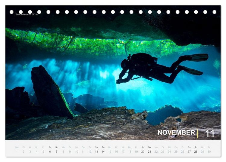 Produktbild: Einfach Tauchen - Wunderbare Tauchpl&auml;tze und Korallenriffe (Tischkalender 2027 DIN A5 quer), CALVENDO Monatskalender