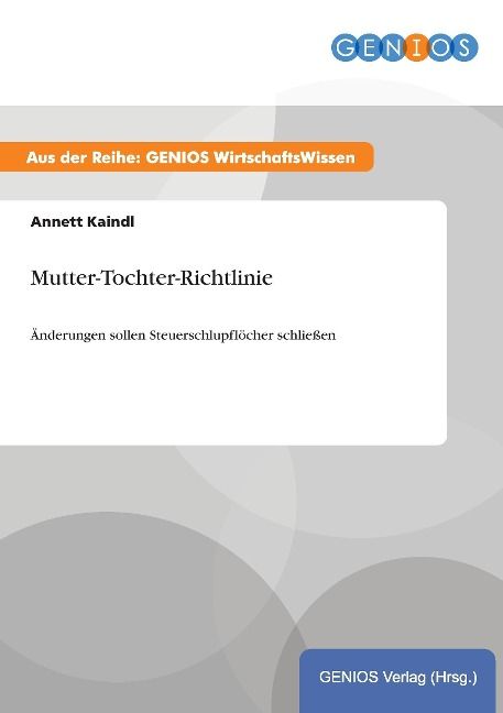 Produktbild: Mutter-Tochter-Richtlinie