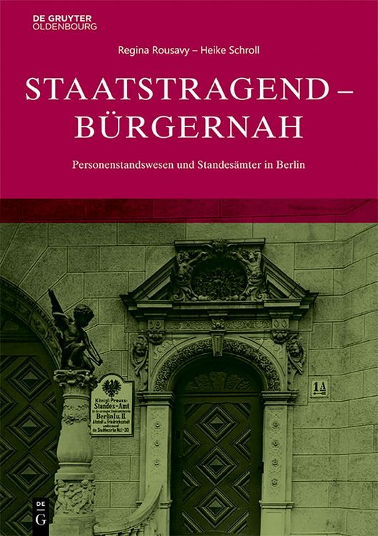 Produktbild: Staatstragend &ndash; B&uuml;rgernah