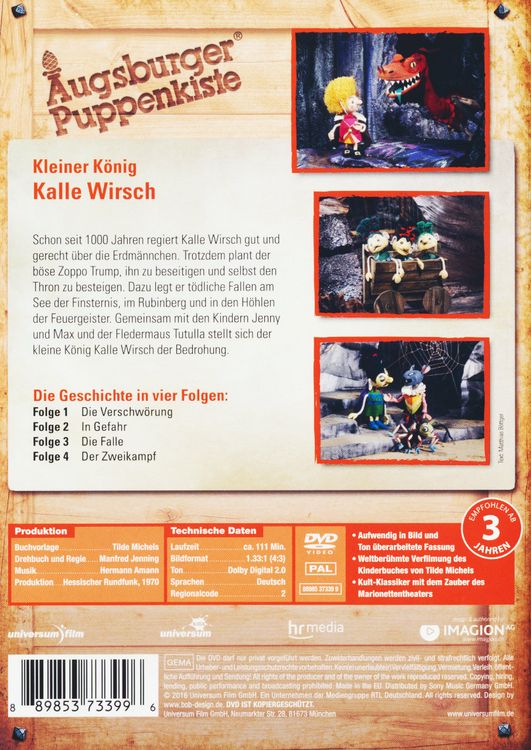 Produktbild: Kleiner K&ouml;nig Kalle Wirsch