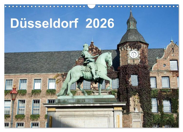 Produktbild: D&uuml;sseldorf 2026 (Wandkalender 2026 DIN A3 quer), CALVENDO Monatskalender