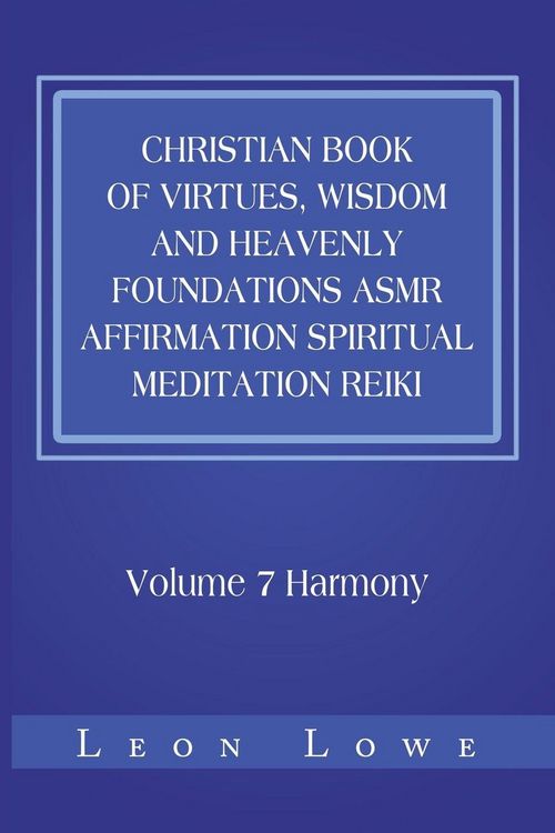 Produktbild: Christian Book of Virtues, Wisdom and Heavenly Foundations Asmr Affirmation Spiritual Meditation Reiki