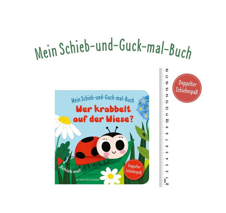 Produktbild: Mein Schieb & Guck-mal-Buch: Wer krabbelt auf der Wiese?
