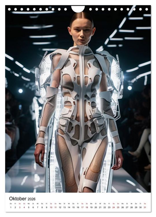 Produktbild: Future Couture (Wandkalender 2026 DIN A4 hoch), CALVENDO Monatskalender