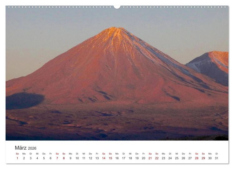 Produktbild: Vulkane - Die atemberaubendsten Motive der Feuerspucker. (hochwertiger Premium Wandkalender 2026 DIN A2 quer), Kunstdruck in Hochglanz