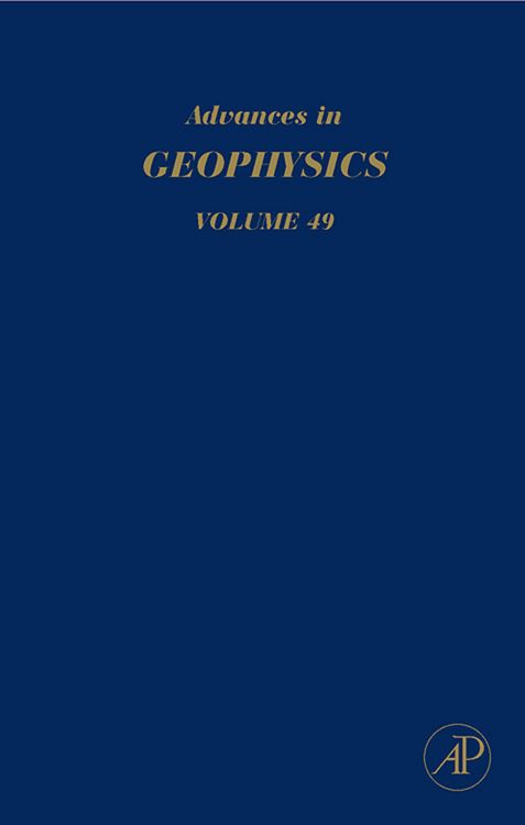 Produktbild: Advances in Geophysics