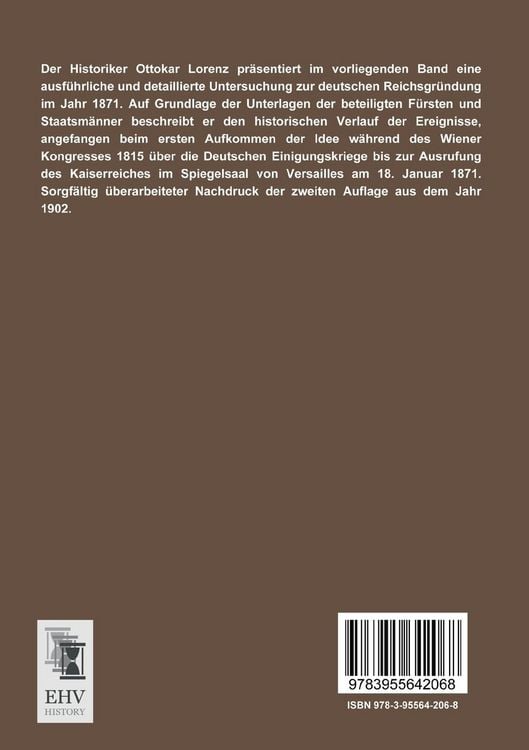 Produktbild: Kaiser Wilhelm und die Begr&uuml;ndung des Reichs 1866-1871